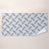 Stahldiamantplatte Badehandtuch (Badehandtuch)