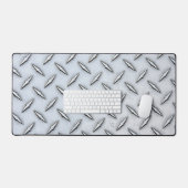 Stahldiamantplatte Schreibtischunterlage (Tastatur & Maus)