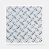 Stahldiamantplatte Serviette (Vorderseite)