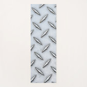 Stahldiamantplatten-Design Yogamatte (Vorderseite)