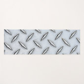 Stahldiamantplatten-Design Yogamatte (Vorderseite (Horizontal))