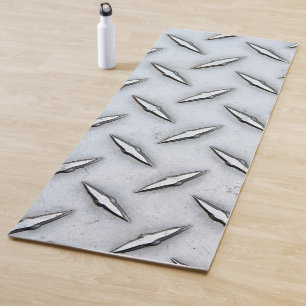 Stahldiamantplatten-Design Yogamatte