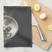 Stahldrache Küchentücher (Viertel Falte)