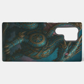 Stahldrache Samsung Galaxy Hülle (Rückseite (Horizontal))