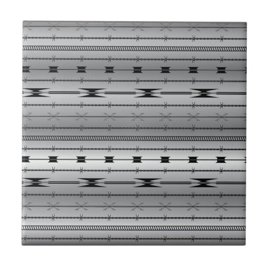 Stahldraht Fliese (Vorderseite)