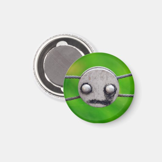 Stahldraht Magnet (Vorderseite/Rückseite)