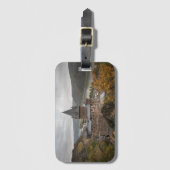 Stahleck Castle Bacharach Deutschland Gepäckanhänger (Vorderseite Vertikal)