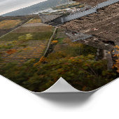 Stahleck Castle Bacharach Deutschland Poster (Ecke)