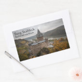 Stahleck Castle Deutschland Rechteckiger Aufkleber (Umschlag)