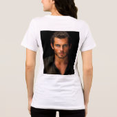 Stählerner Blick (Brent) Tri-Blend Shirt (Rückseite)