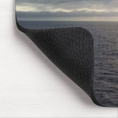 Stählernes Grau wässert Mousepad (Ecke)