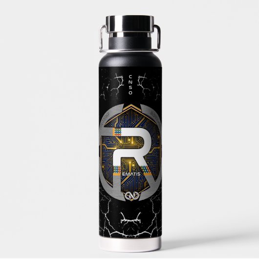 STAHLFLASCHE LUXUS REMATIS 2025 TRINKFLASCHE (Rückseite)