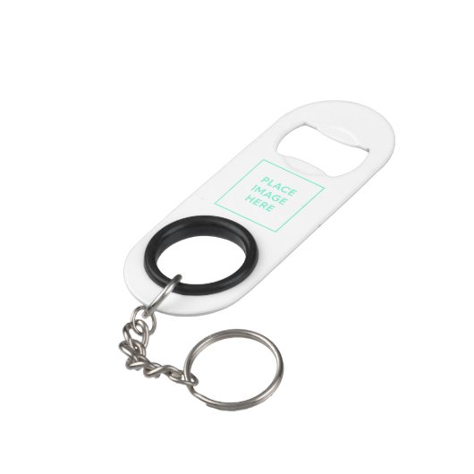 Stahlflasche-Opener - Souvenir-Geschenk Mini Flaschenöffner (Rückseite Schrägansicht)