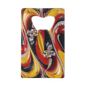 Stahlflaschen-Öffnung mit belgischen Farben Geldbeutel Flaschenöffner (Rückseite)