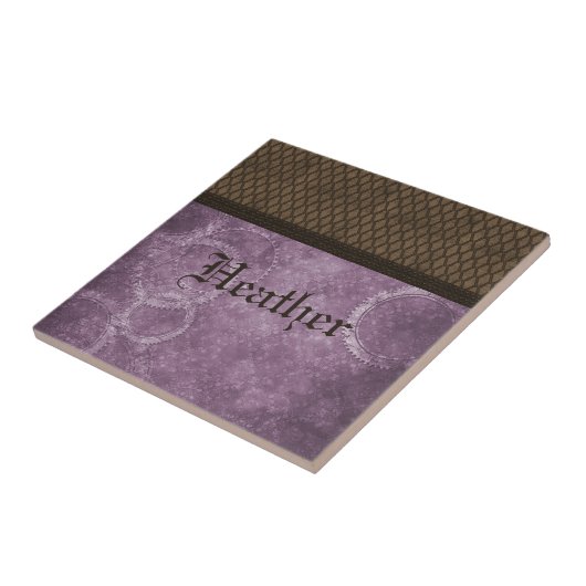 Stahlgetriebe, Lila Fliese (Seite)