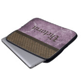 Stahlgetriebe, Lila Laptopschutzhülle (Vorne Knopf)