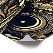 Stahlgetriebe Poster (Ecke)