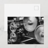 Stahlgetriebe Postkarte (Vorne/Hinten)