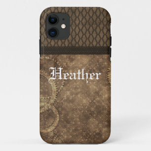 Stahlgetriebe-Steampunk BT iPhone 5 Case, braun Case-Mate iPhone Hülle