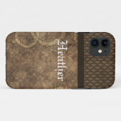 Stahlgetriebe-Steampunk BT iPhone 5 Case, braun Case-Mate iPhone Hülle (Rückseite (Horizontal))