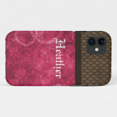 Stahlgetriebe-Steampunk BT iPhone 5 Case, rosa Case-Mate iPhone Hülle (Rückseite (Horizontal))