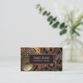 Stahlgetriebe Visitenkarte (Stehend Vorderseite)