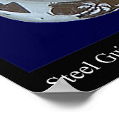 Stahlgitarre Poster (Ecke)