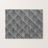 Stahlgitter-Industriemaschinenmuster Puzzle (Horizontal)