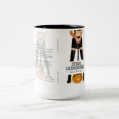 Stahlgöttin-Tasse Zweifarbige Tasse (Mittel)