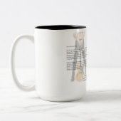 Stahlgöttin-Tasse Zweifarbige Tasse (Links)