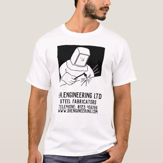 Stahlherstellung oder -fabrikator T-Shirt (Vorderseite)