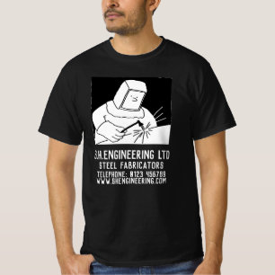 Stahlherstellung oder Hersteller T-Shirt