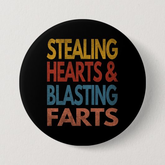 STAHLHERZEN UND FURZEN BUTTON (Vorderseite)