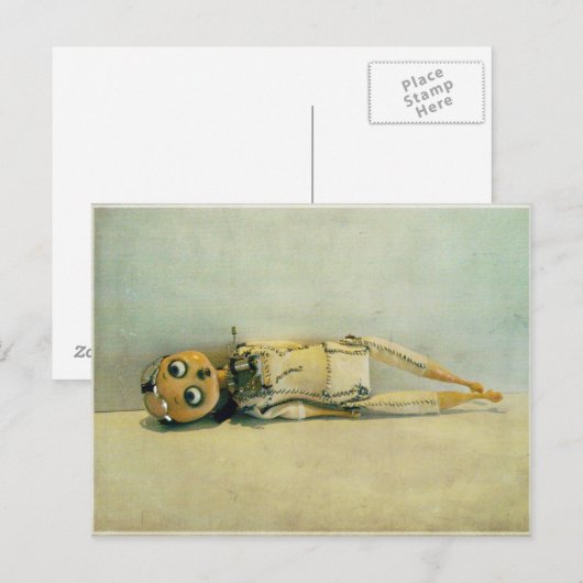 Stahlkarten Postkarte (Vorne/Hinten)