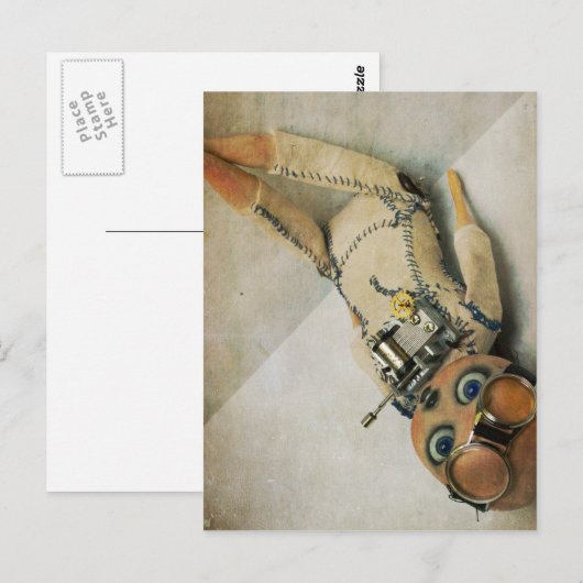 Stahlkarten Postkarte (Vorne/Hinten)