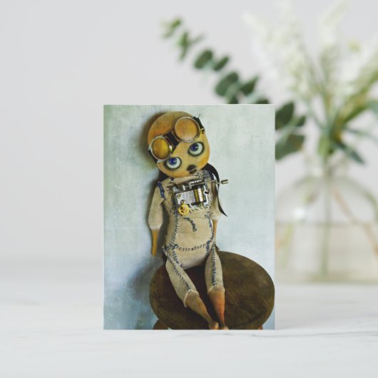 Stahlkarten Postkarte (Stehend Vorderseite)