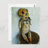 Stahlkarten Postkarte (Vorne/Hinten)