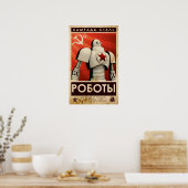 Stahlkomaden Poster (Küche)