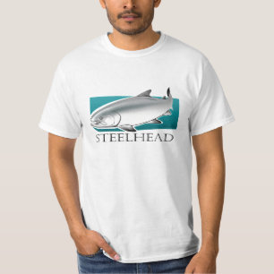 Stahlkopffischer-Hemd für den Angler. T-Shirt