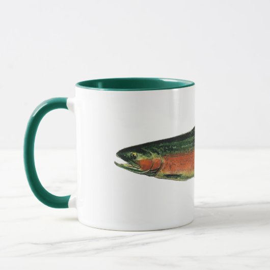Stahlkopfforelle-Kaffeetasse Tasse (Links)