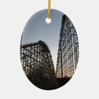 Stahlkraft und Thunderhawk Dorney Park Keramik Ornament