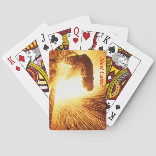 Stahlkutter Spielkarten (Rückseite)