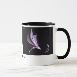 Stahlmagnolia Abstrakte Tasse