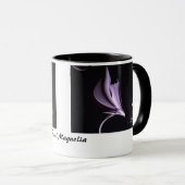 Stahlmagnolia Abstrakte Tasse (VorderseiteRechts)