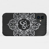 Stahlmasche Blumenom Case-Mate iPhone Hülle (Rückseite (Horizontal))