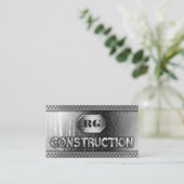 Stahlmetall- und Gittermeshbau Visitenkarte (Stehend Vorderseite)