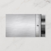 StahlmetallVisitenkarten Visitenkarte (Rückseite)