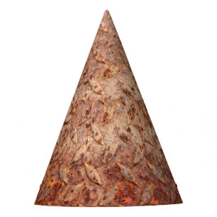 Stahlplatte aus rostfreiem Edelstahl, grungy Metal Partyhütchen