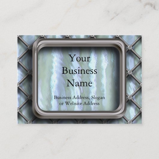 Stahlpool-Fechten Visitenkarte (Vorderseite)