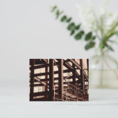 Stahlrahmenbau, Mini-Foto Visitenkarte (Stehend Vorderseite)